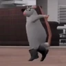 Stickers rata bailando Ratón Milton 🐀
