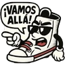Stickers Zapatilla animada