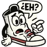 Stickers Zapatilla animada