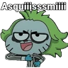 Stickers Gumball Beetlejuice🕷️🩵✨