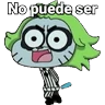 Stickers Gumball Beetlejuice🕷️🩵✨