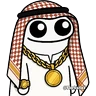 Stickers Flork árabe 😎💼
