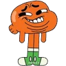 Stickers 🧡Mundo de Gumball - Darwin🧡