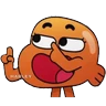 Stickers 🧡Mundo de Gumball - Darwin🧡