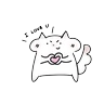 Stickers Yuricat
