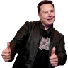 Stickers Elon Musk