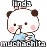Stickers Linda muchachita🎀💖 Amor 😍