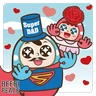 Stickers 玫瑰不倒翁的父親節