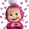 Stickers Masha💖🌸🎀