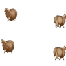 Stickers Spinning Horse (Fat Horse) 💫🐎