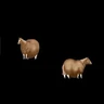 Stickers fat horse