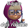 Stickers Masha respuestas pal chat 👧🏼🧺