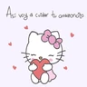 Stickers 🐱•🎀Hello Kitty Notas🎀•🐱