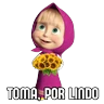 Stickers Masha 🌸🧸