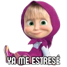 Stickers Masha 🌸🧸