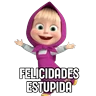 Stickers Masha 🌸🧸