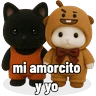 Stickers Ternurin negro 🖤