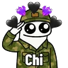 Stickers Flork soldado 🫡🩷🥰