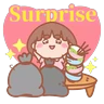 Stickers 大大與小妹--老夫老妻動貼圖