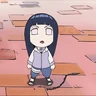 Stickers Hinata hyuga chibi