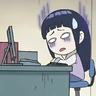 Stickers Hinata hyuga chibi