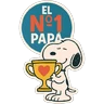 Stickers Snoopy Día del Padre ✨💗