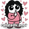 Stickers Florksita cállate 🥰🩷✨