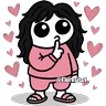 Stickers Florksita cállate 🥰🩷✨
