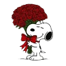 Stickers snoopy ramos 💐🥰🩷