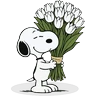 Stickers snoopy ramos 💐🥰🩷
