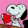 Stickers amor snoopy 🥰💗