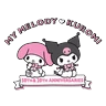 Stickers My Melody & Kuromi - We’re Bestie