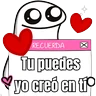 Stickers Flork cartelito 🥰🩷✨