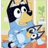 Stickers bluey GOD