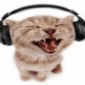 Stickers ouvindo música