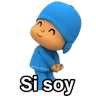 Stickers 🌀 POCOYO para el grupo 🧢🩵