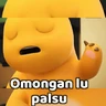 Stickers nailong kuning