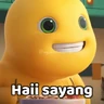 Stickers nailong kuning