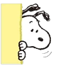 Stickers Cute Snoopy 🐾🖤