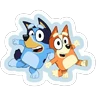 Stickers bluey