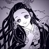 Stickers Nezuko manga