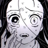 Stickers Nezuko manga