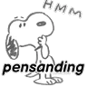 Stickers Snoopy animado frases 💬🐾🏠
