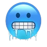 Stickers Emoji com frio 🥶
