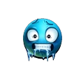 Stickers Emoji com frio 🥶