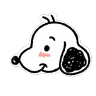 Stickers Snoopy EmOjI 🍃🐶