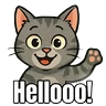 Stickers My cat memes 😂🐈