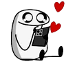 Stickers Amor - Flork animado 🥺🩷✨
