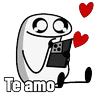 Stickers Amor - Flork animado 🥺🩷✨