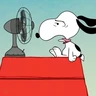Stickers peanuts - snoopy - animado